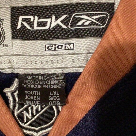Edmonton Oilers NHL Jersey Youth L/XL Hockey - Picture 3 of 4